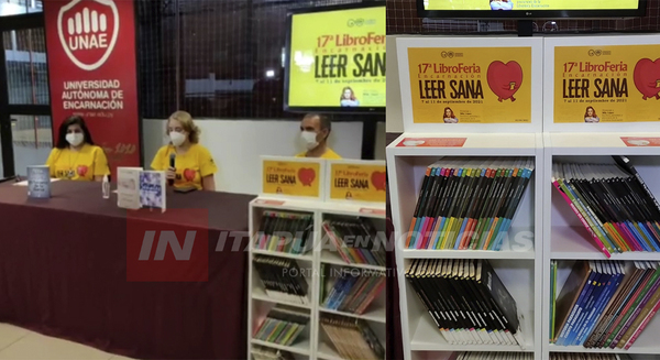 EN EL DIA DEL LIBRO, LA UNAE LANZÓ 17° LIBROFERIA Y DONÓ BIBLIOTECAS A HOSPITALES DEL SUR.