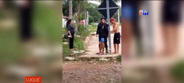 Vecinos capturan a supuesto ladrón en Luque | Noticias Paraguay