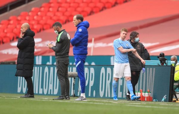 De Bruyne volvió a entrenar y ¿llega a la Champions? - Fútbol - ABC Color
