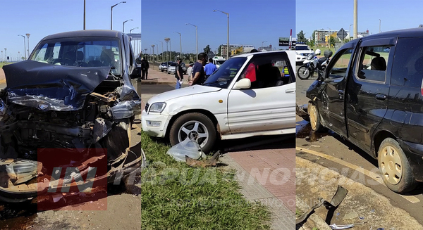 VIOLENTO ACCIDENTE DEJA LESIONADOS EN ENCARNACIÓN.