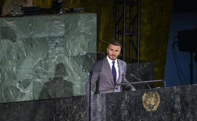 Diario HOY | El exfutbolista David Beckham, la cara de la campaña de vacunación de la ONU