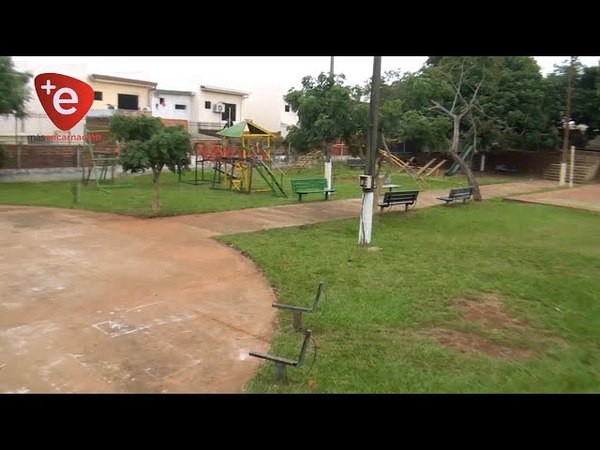 GESTIONAN REPARACIÓN Y MANTENIMIENTO DE UNA PLAZA EN SAN PEDRO ETAPA II