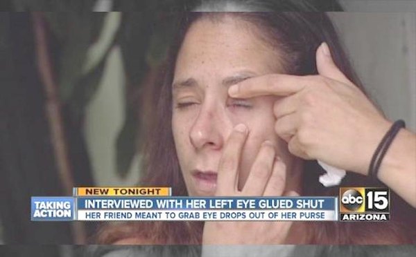 Crónica / Yiyi casi pierde el ojo por culpa de ¡gotitas!