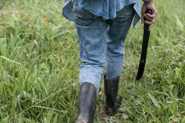 Madre e hijo atacan a machetazos a dos personas en una colonia indígena
