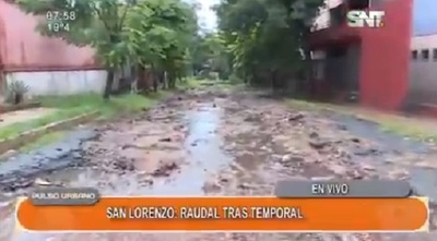 Lluvias generan daños en varios puntos del país