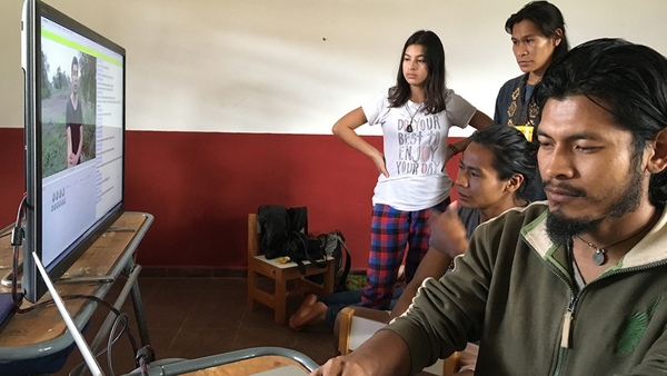 Jóvenes cineastas Mbyá-Guaraní lanzan campaña para desarrollar su cine | OnLivePy