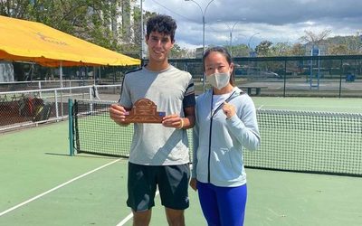 Adolfo Daniel Vallejo es campeón en dobles y subcampeón en singles