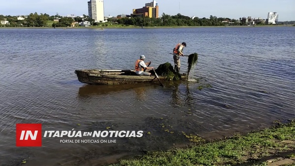 EBY INVIERTE MÁS DE GS. 500 MILLONES EN LIMPIEZA DE CAUCES.