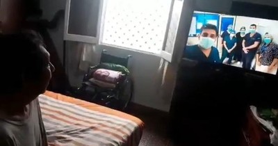 La Nación / Médicos envían emotivo mensaje de cumpleaños a paciente recuperado del COVID-19