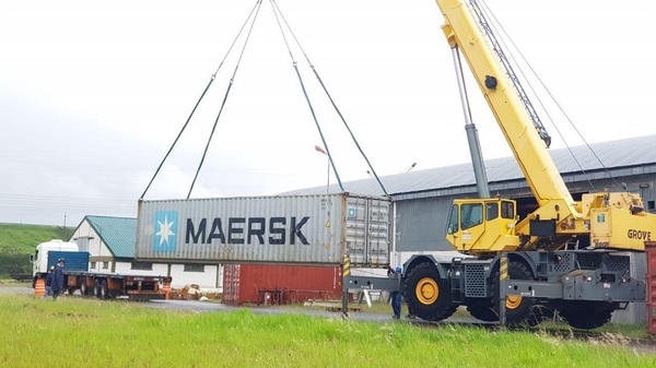 Yacyretá recibió equipos para obra de adecuación de la Línea Paraguaya 1