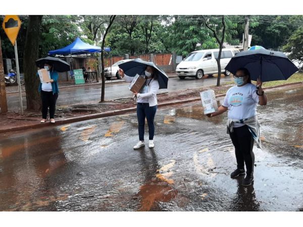 CDE: Recuperados hicieron colecta para ayudar a enfermos con Covid