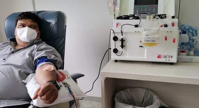 Plasma antiCOVID: tratamiento temprano logra una “diferencia significativa” en pacientes - Nacionales - ABC Color