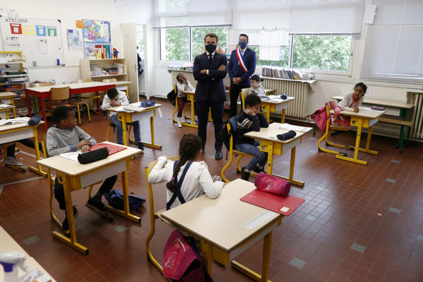 Francia apuesta a la vuelta a clases de 6,6 millones de alumnos | Ñanduti