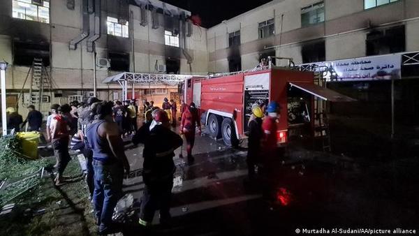 Irak: 82 muertos y 110 heridos en un incendio de un hospital