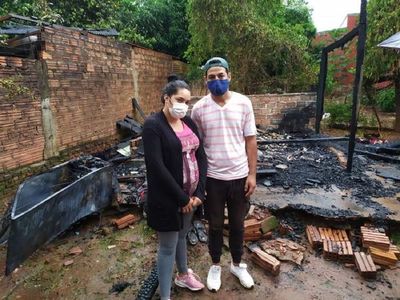 Jóvenes piden ayuda tras incendio en Encarnación