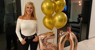 Gabriela León festejó sus 50 añitos