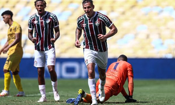 Raúl Bobadilla convierte su primer tanto en victoria de Fluminense