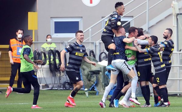 Inter está a un paso del ’Scudetto’ - Fútbol - ABC Color