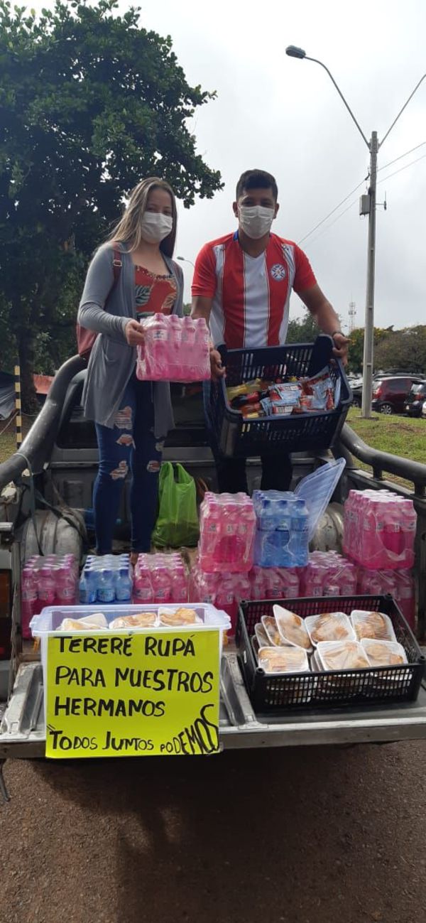 Venden budines para costear alimentación solidaria a familiares de pacientes con COVID - Nacionales - ABC Color