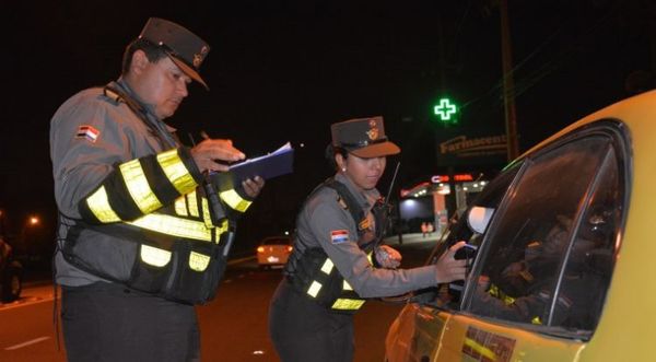 Caminera demoró a 278 conductores por manejar en estado etílico