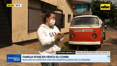 Familia pone en venta su combi para solventar gastos hospitalarios - Periodísticamente - ABC Color