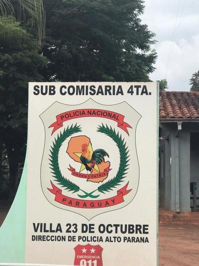 Moradores del barrio 23 de Octubre piden policías que quieran trabajar - La Clave