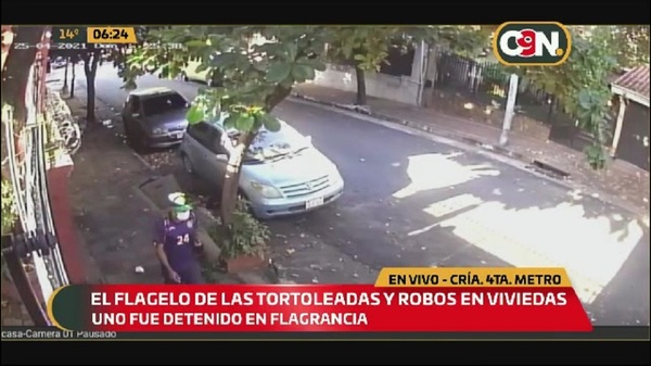 Tortolero fue detenido en flagrancia - C9N
