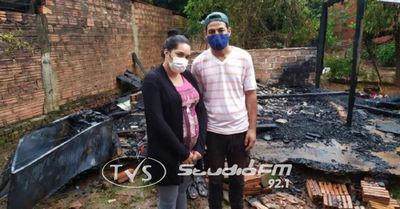 JÓVENES PIDEN AYUDA TRAS INCENDIO EN ENCARNACIÓN