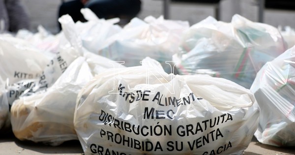 La Nación / Hoy y durante la semana se prevé la entrega de kits alimentarios en escuelas de Asunción