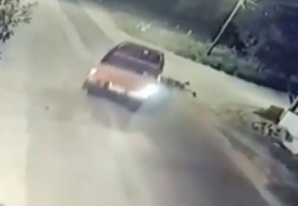 Video. Tío alhaja atropelló a su sobrino con su camioneta