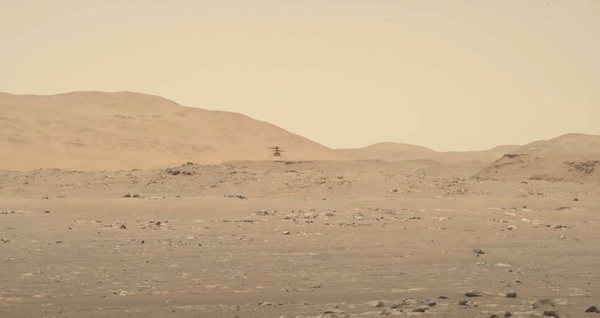 El helicóptero Ingenuity de la NASA bate un récord de distancia y velocidad en un vuelo sobre Marte | Ñanduti