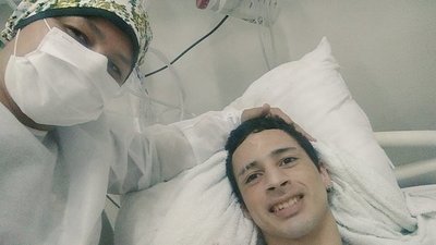 Joven baleado por malvivientes recibe alta médica luego de 2 años de internación