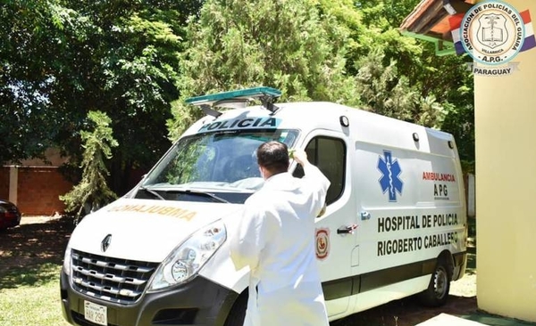 Diario HOY | Denuncian que ambulancia nueva "duerme" en la Aso de Policías de Guairá