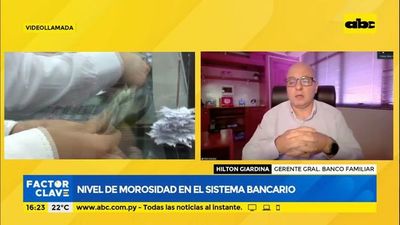 Nivel de morosidad en el sistema bancario - Factor Clave - ABC Color