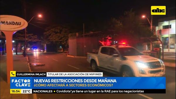 Nuevas restricciones, ¿Cómo afectará a sectores económicos? - Factor Clave - ABC Color