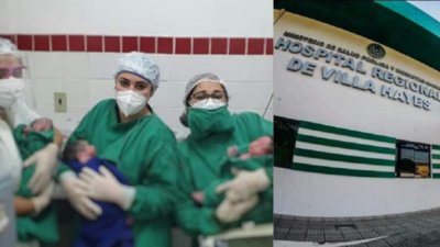 ESPERABAN DOS, PERO LLEGARON TRES