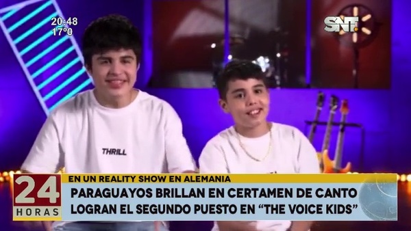 Hijos de paraguayos brillan en certamen de canto en Alemania - SNT