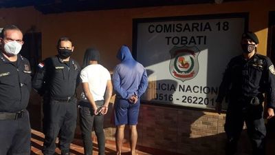 Atrapan a motoasaltantes tras golpe a cooperativa y recuperan botín - Nacionales - ABC Color