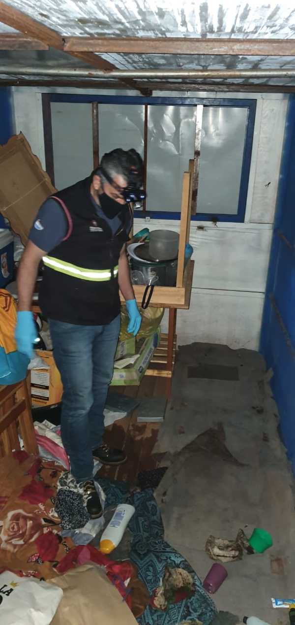 Caso Dahiana: Hallan rastros de sangre en muebles, prendas y objetos