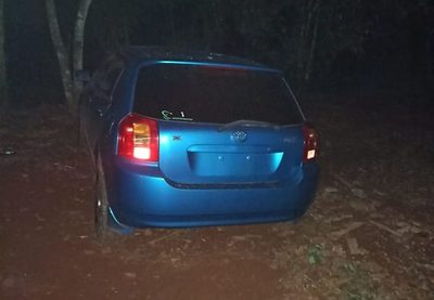 Abandonan vehículo robado