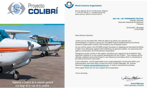 Paraguay formará parte del proyecto global de control de operaciones de aviación civil | .::Agencia IP::.