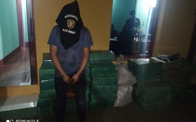 Cae detenido joven que transportaba carga de marihuana, en Hernandarias – Diario TNPRESS
