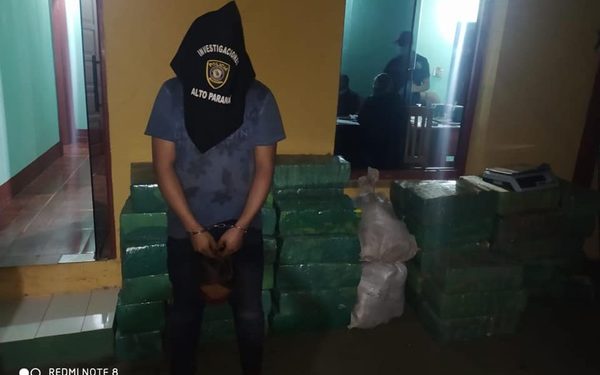 Cae detenido joven que transportaba carga de marihuana, en Hernandarias – Diario TNPRESS