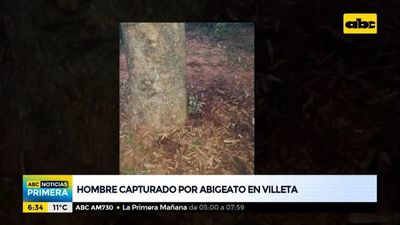 Hombre capturado por abigeato en Villeta - ABC Noticias - ABC Color