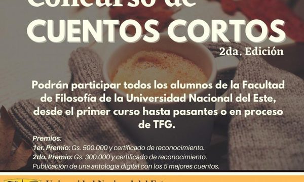Realizarán concurso de cuentos cortos dirigido a estudiantes de la FAFI