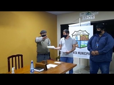 ASUME OSVALDO VERA COMO NUEVO INTENDENTE DE TRINIDAD