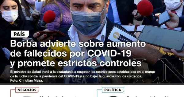 La Nación / LN PM: Las noticias más relevantes de la siesta del 27 de abril