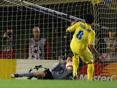 Juan Román Riquelme y el triste recuerdo ante el Arsenal