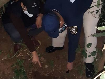 Policía Nacional halla restos óseos en Guarambaré