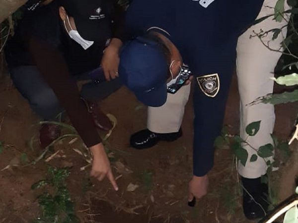 Policía Nacional halla restos óseos en Guarambaré